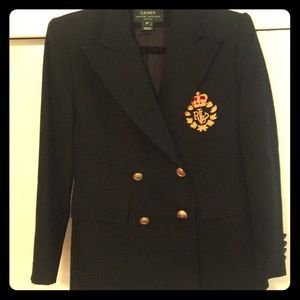 Ralph Lauren black blazer